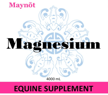 Maynot Equine Magnesium Label